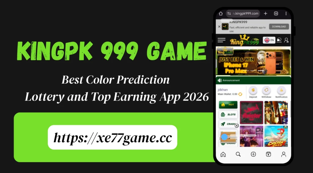 KIng PK 999 Game interface screenshot