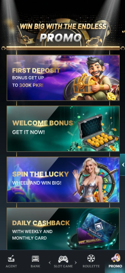 JJ Bet Game rewards