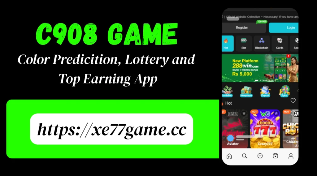 C908 Game interface screenshot